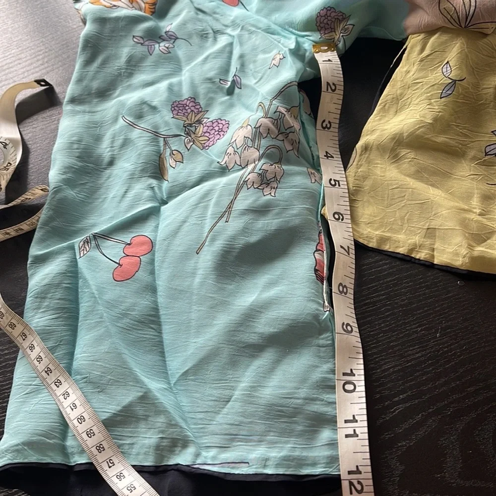 JOHNNY WAS Fuska Reversible Flower Embroidered Kimono Style Snap Front Jacket - Picture 13 of 14